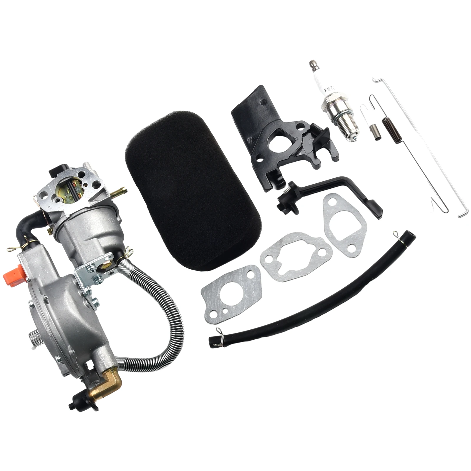 Dual Fuel Carburetor Switch Handle Air Filter Dual Fuel Carburetor Kit Spring Adjustment Tool For U-S Propane Generators