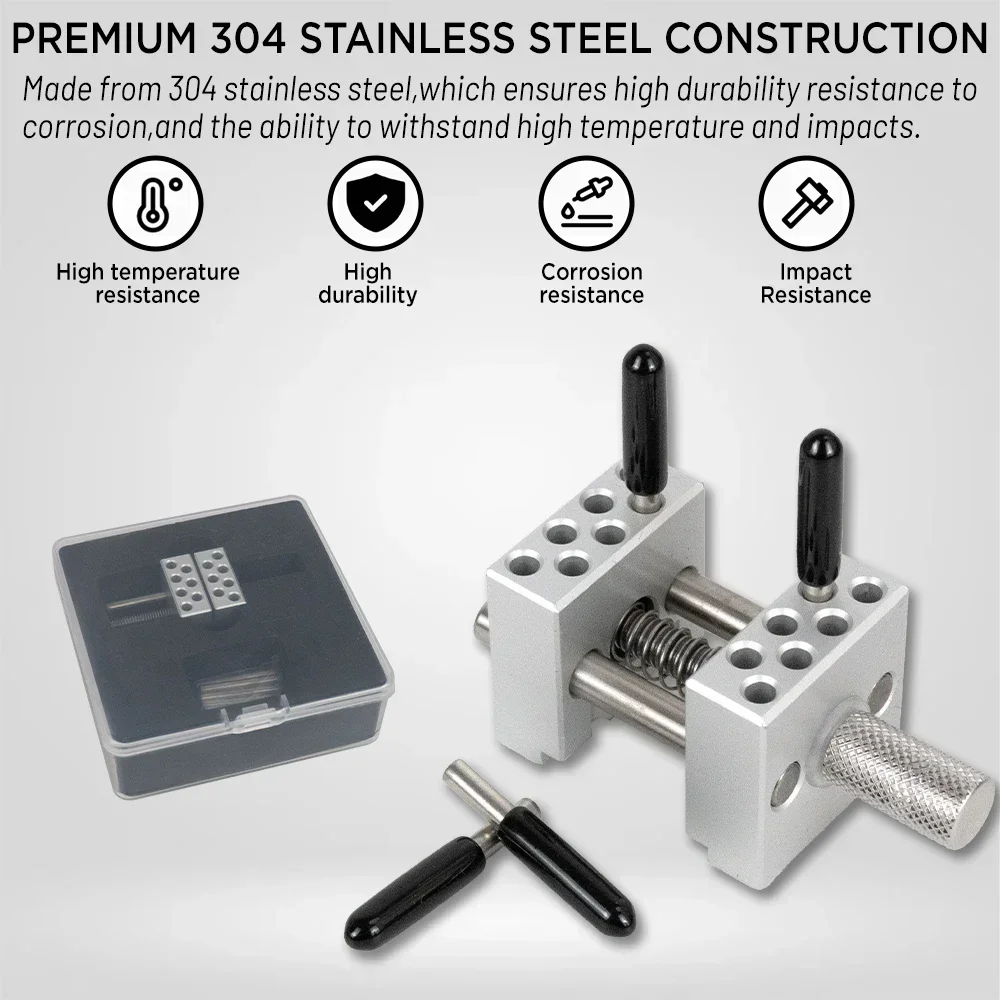 DIY Craft Multi-function Clamp 304 Stainless Steel Adjustable Vise Fixture for Model Making Workbench Modelling Hobby Tools mini bench vise bench vise