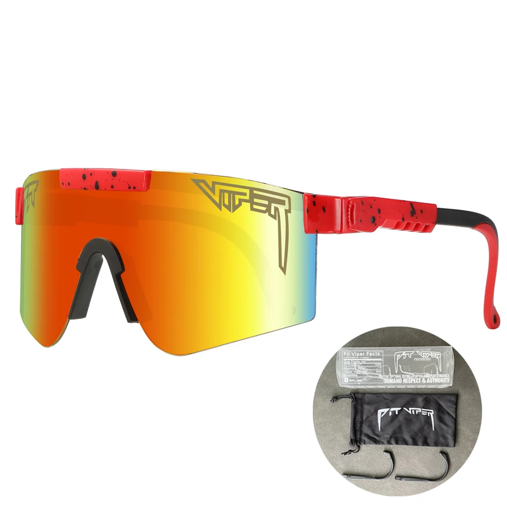 PIT VIPER-gafas de ciclismo antideslumbrantes para niños, gafas deportivas  para correr, gafas antisol para exteriores