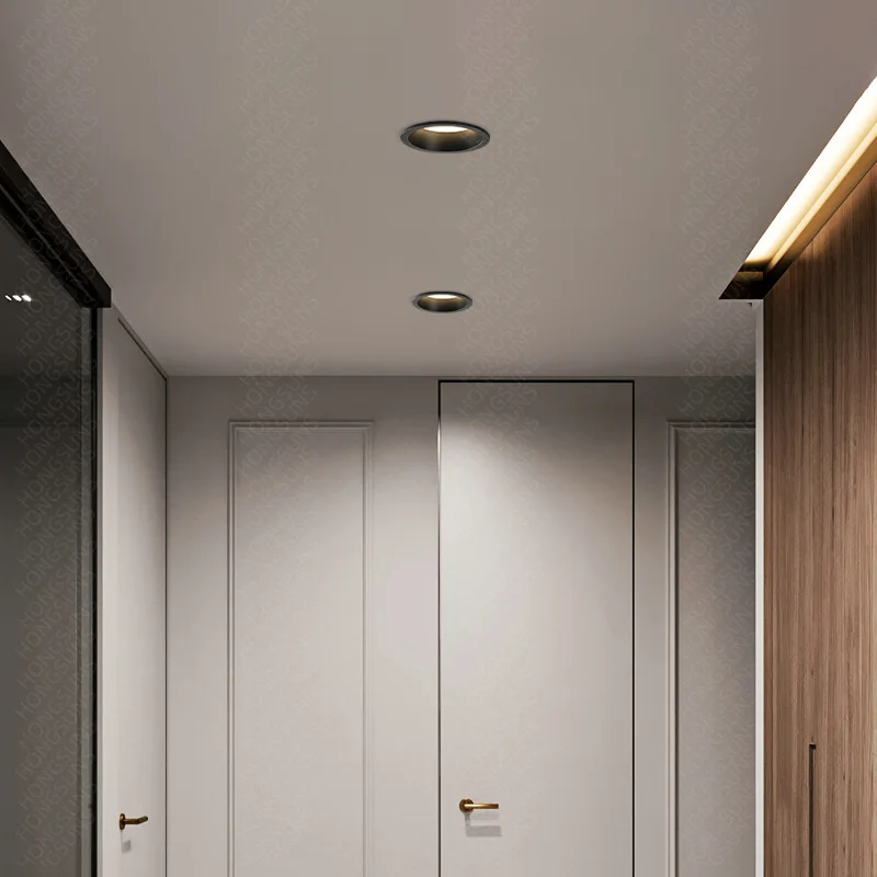 Tuya Zigbee DALI 스마트 LED 다운라이트 눈부심 방지 매립형 3 CCT 블랙/화이트 110/220V 디밍 가능 천장 램프 침실 주방