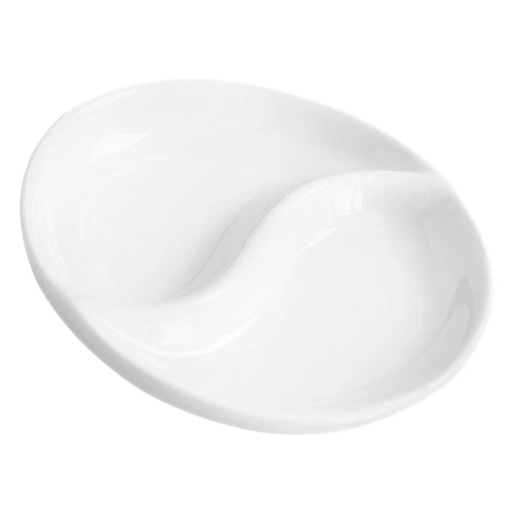 Cute Bowl Ceramic Seasoning Dish Dinner Plates Small Dipping Sauce Cereal Bowls White Ceramics Kitchen Dishes