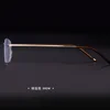 NOMANOV =  Titanium Alloy Rimless Progressive Multifocal Reading Glasses See Near And Far ADD +75 100 150 175 200 To 400 4