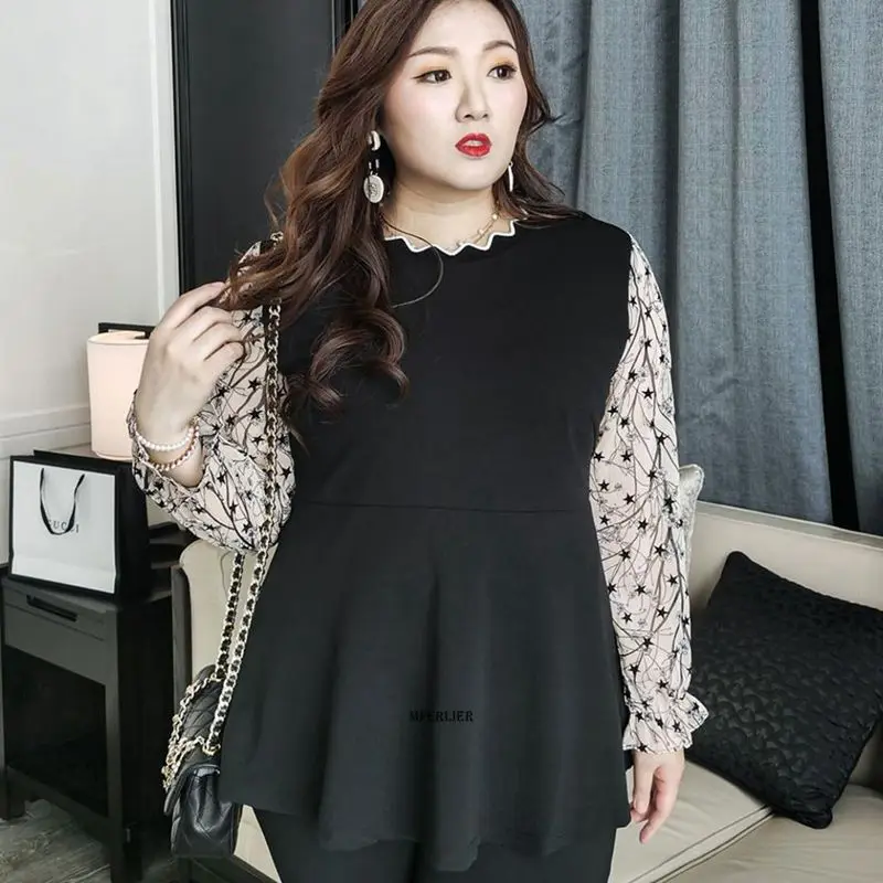 

Large Size 5XL 150KG Summer Korean Sweet Plaid Blouse Loose Clothes Short Sleeve Women Blouses Vintage Ladies Tops