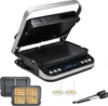 Total Package 6-in-1 Digital Indoor Grill, Waffle Maker, Panini Press, Griddle, with Deluxe Accessory Kit 1