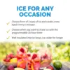 Portable Ice Maker 50 lb. Daily | Red | 3 Size Bullet Shaped Ice | First Batch Under 10 Minutes | Self Cleaning Quiet Operation 2