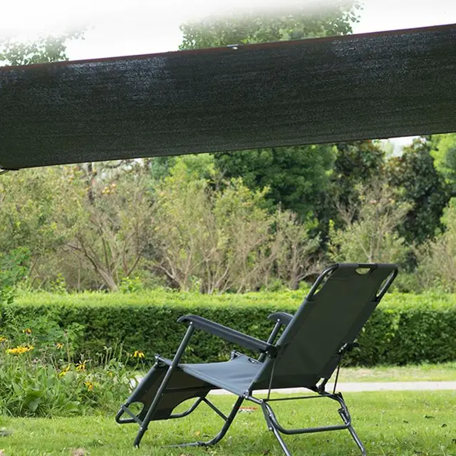 Napsági Szerkevétel Kerett Szolgáltató Hdpe Mesh Tarp Uv-Rezisztens Kültéri Napárnyalatok Korszerűsített Grommets Az Üvegházhatású Kerti Teraszhoz - Image 2