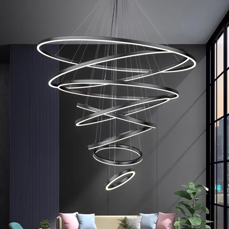 Nordic Home Stair Chandelier Living Room and Dining Room Pendant Lights Ceiling Light Indoor Lighting pendant lights,ceiling light,chandelier lighting