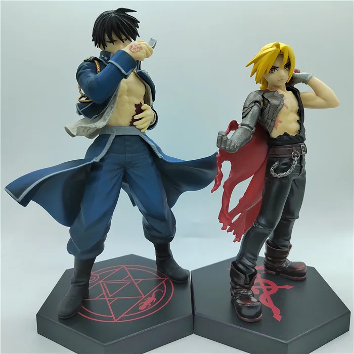 Figura de Ação Anime Japonês, Fullmetal Alchemist, Roy Mustang, Edward  Elric, Preço Promocional, Original, 2022