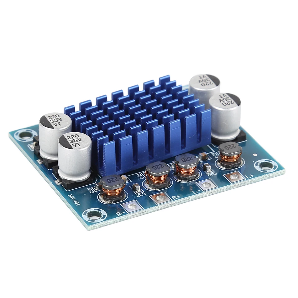 デジタルオーディオパワーアンプボードmp3 HW-404用ステレオ30w