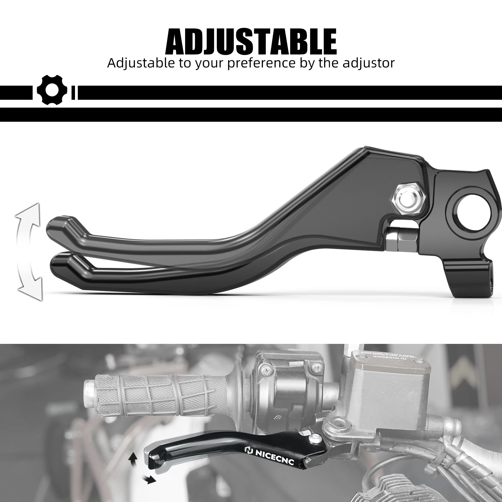 Für KTM 690 Enduro R SMC R Husqvarna 701 Enduro Supermoto 2024 Kurzer Brems- und Kupplungshebel GasGas 700 SM ES 2023-2024 – Detail 6