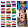 8G 12 Color Water Monochromatic Face Body Painting Palette Festive Washable face and body paint Makeup Costume Body Partie 1