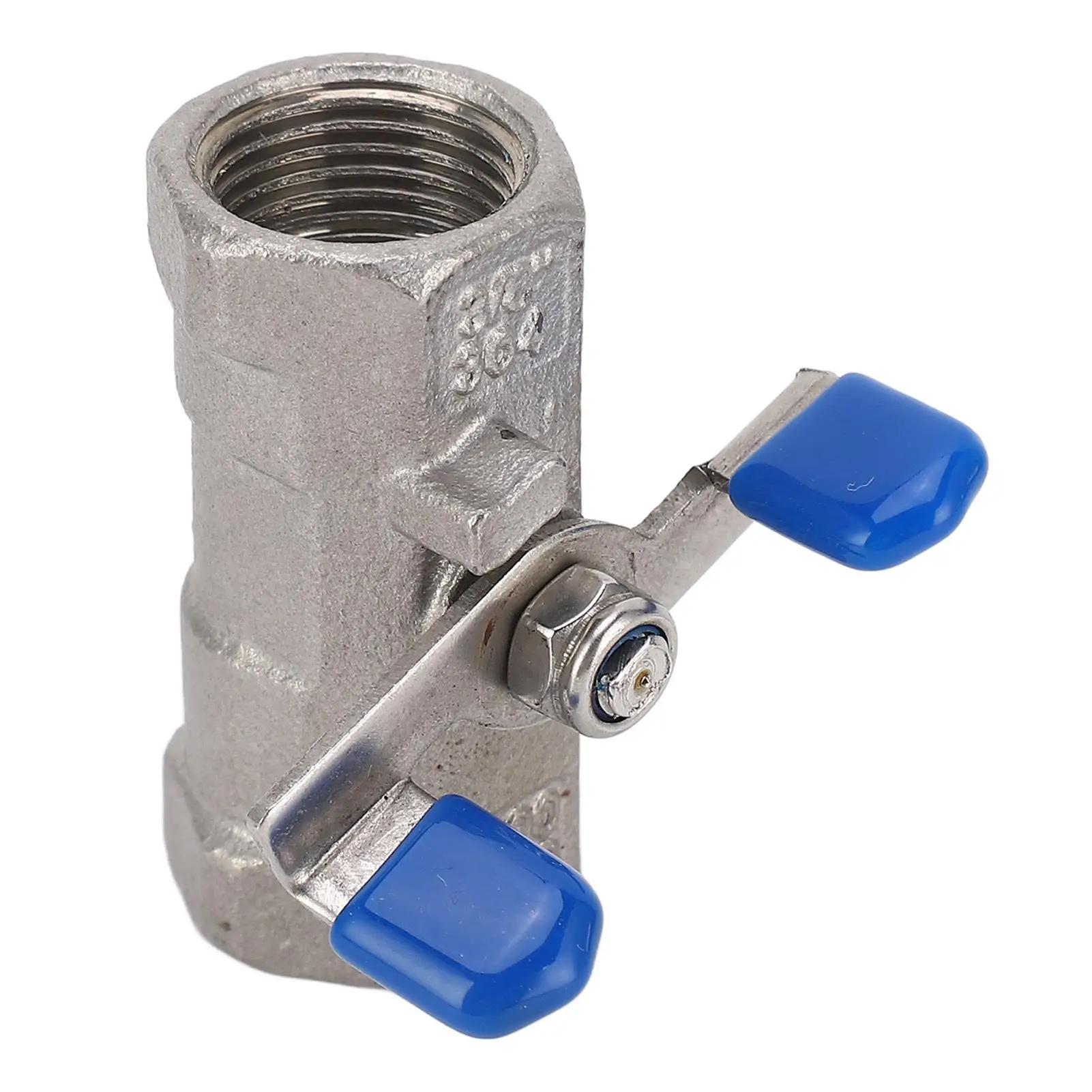 Stainless Steel Ball Valve 3/8in NPT Female Thread DN10 1.6MPa Low Pressure 1000WOG
