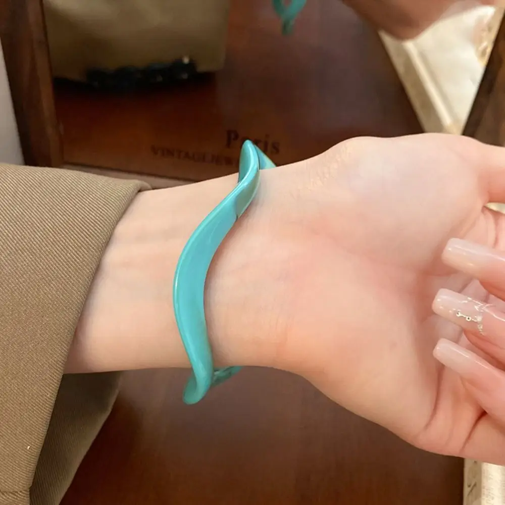 Minority Design Glitter Acrylic Bangle 2