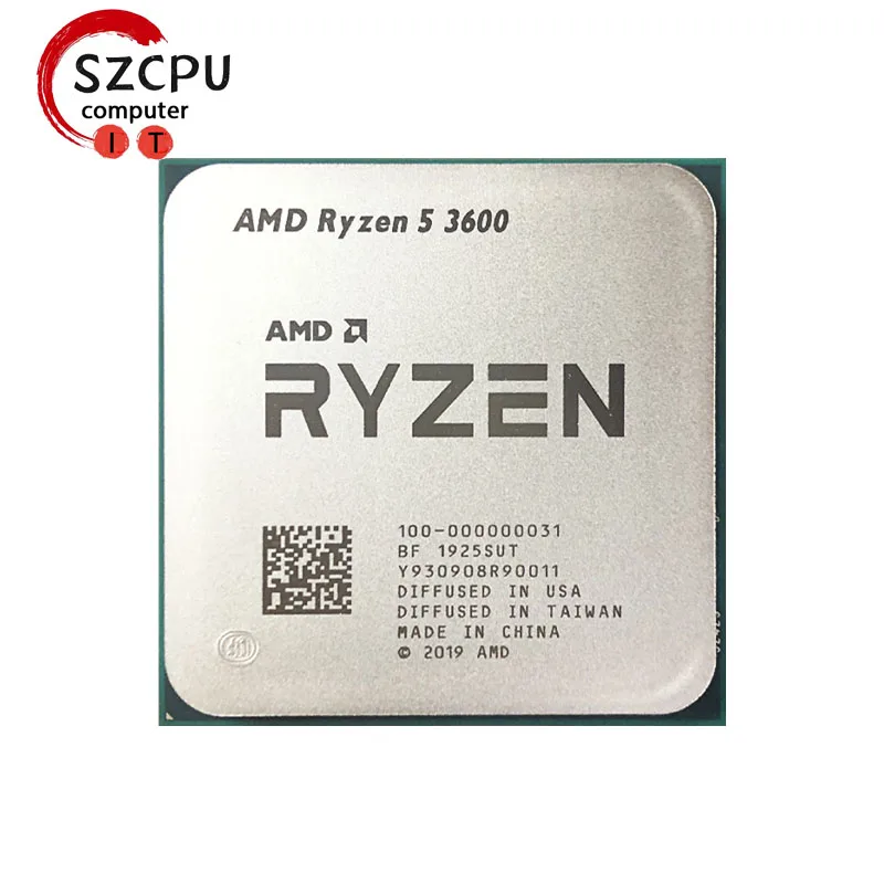 AMD Ryzen 5 3600 R5 3600 3.6 GHz kullanılan oyun Zen 2 altı çekirdekli  oniki iplik işlemci işlemci 7NM 65W L3 = 32M 100-000000031 soket AM4 -  AliExpress Bilgisayar ve Ofis