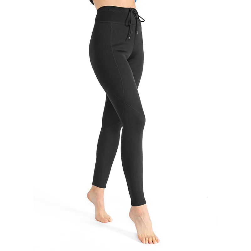 Women's 1.5mm Neoprene Wetsuit Pants Swimming Diving Surfing Slimming Sweaty Yoga Sauna Trunks Snorkeling Water Sports Leggings