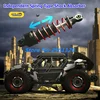4WD 1/16 Scale 60KM/H All Terrain Off Road RC Car 2.4 Speed Adjust LED Highlight High Speed Drift Remote Control Truck Car Model 3