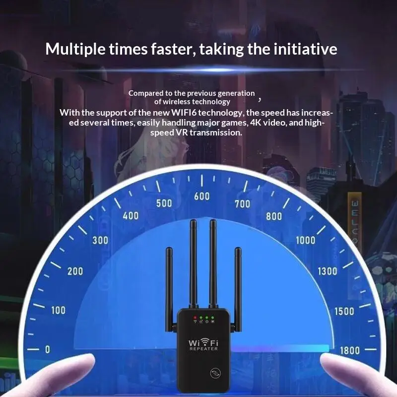 /KQM/300Mbps 와이파이 리피터 장거리 와이파이 확장기 증폭기 신호 증폭 안테나 리피터