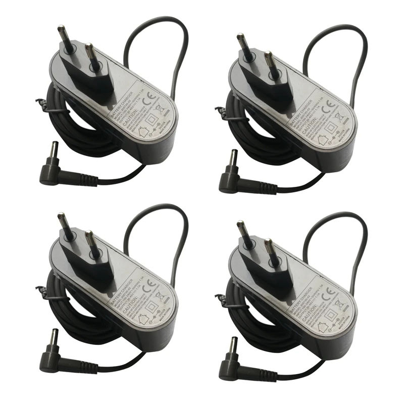 4X Adatto Per Caricabatterie Per Aspirapolvere Dyson Dyson V10 30.45V-1.1A Adattatore Di Alimentazione Per Aspirapolvere-Spina Ue