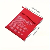 Sac de pommes de terre réutilisable pour micro-ondes, cuiseur de pommes de terre au micro-ondes Express, pot parfait Tag4, poudres au four d'apprentissage 4