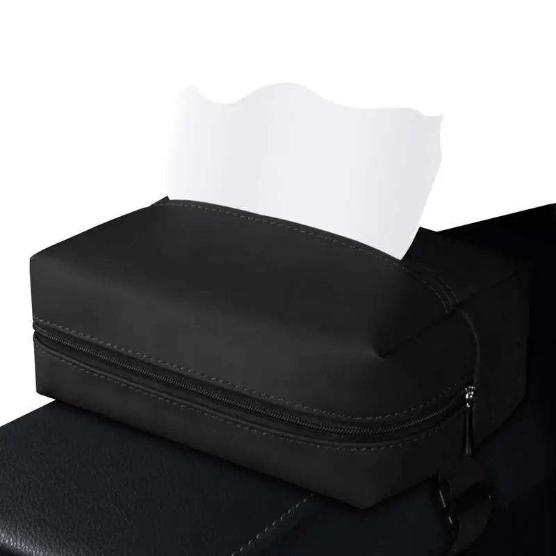 

Tissue Box for Car Leather Tissue Holder for Car Wipes Dispenser for Car Visor Car Tissue Holder Napkin Box for Most Cars Trucks