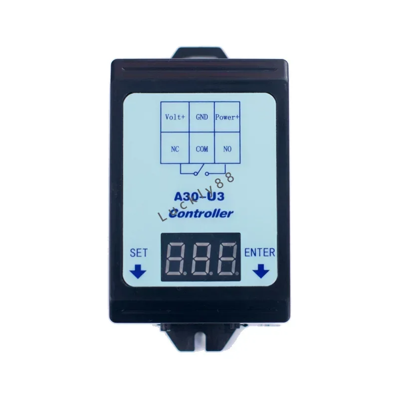 A30-U3 DC Voltage Relay 6-80V48V60V 30A Detection Control Delay Switch ...