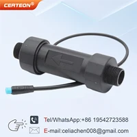 Micro Générateur Hydraulique 5V 0.5W G1/4 pour Robinet Intelligent Capteur de Douche Générateur de Débit d'Eau Fileté Mini Turbine Salle de Bain 6