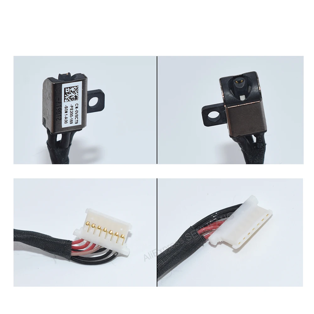 Original DC301013900 for Dell Latitude 5501 DC IN power jack cable charging port
