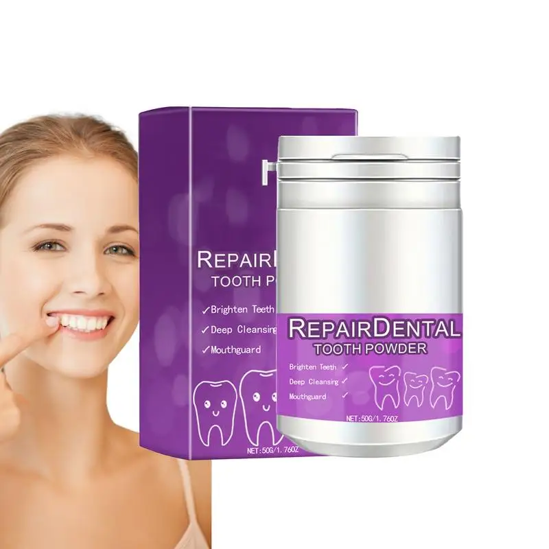 

Toothpaste Powder 50g Bright Teeth Teeth Stain Remover Stain Removing Tooth Powder Coffee Stain Remover For Teeth Teeth