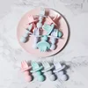 Food Grade Baby Full Silicone Fork and Spoon Set Children's Complementary Food Feeding Training Fork Spoon Solid Color Teaspoon 2