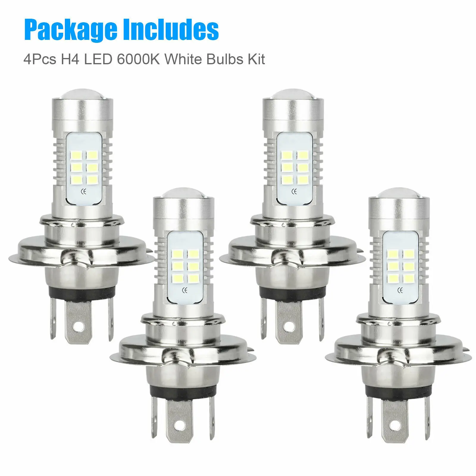 LED Headlight H4 H7 9005 9006 H11 H8 H9 H10 H1 H3 Car Fog Light Bulbs DRL Auto Driving Running Lamps 2Pcs