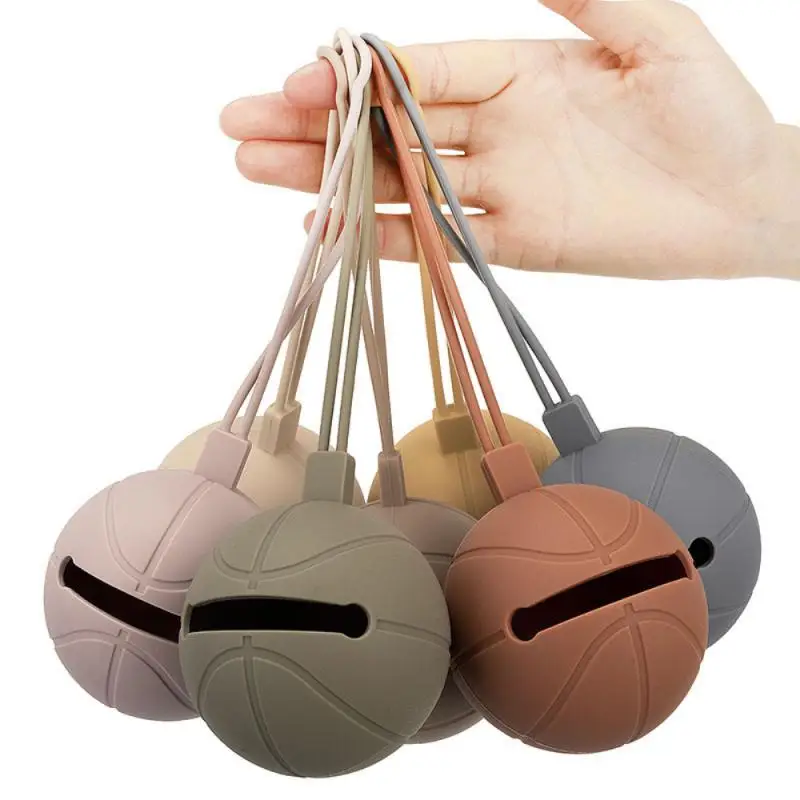 Baby Anti-drop Chain Pacifier Clips Chain Box Silicone Infant Portable Soother Container Box Nipple Holder Girl Boy Accessories