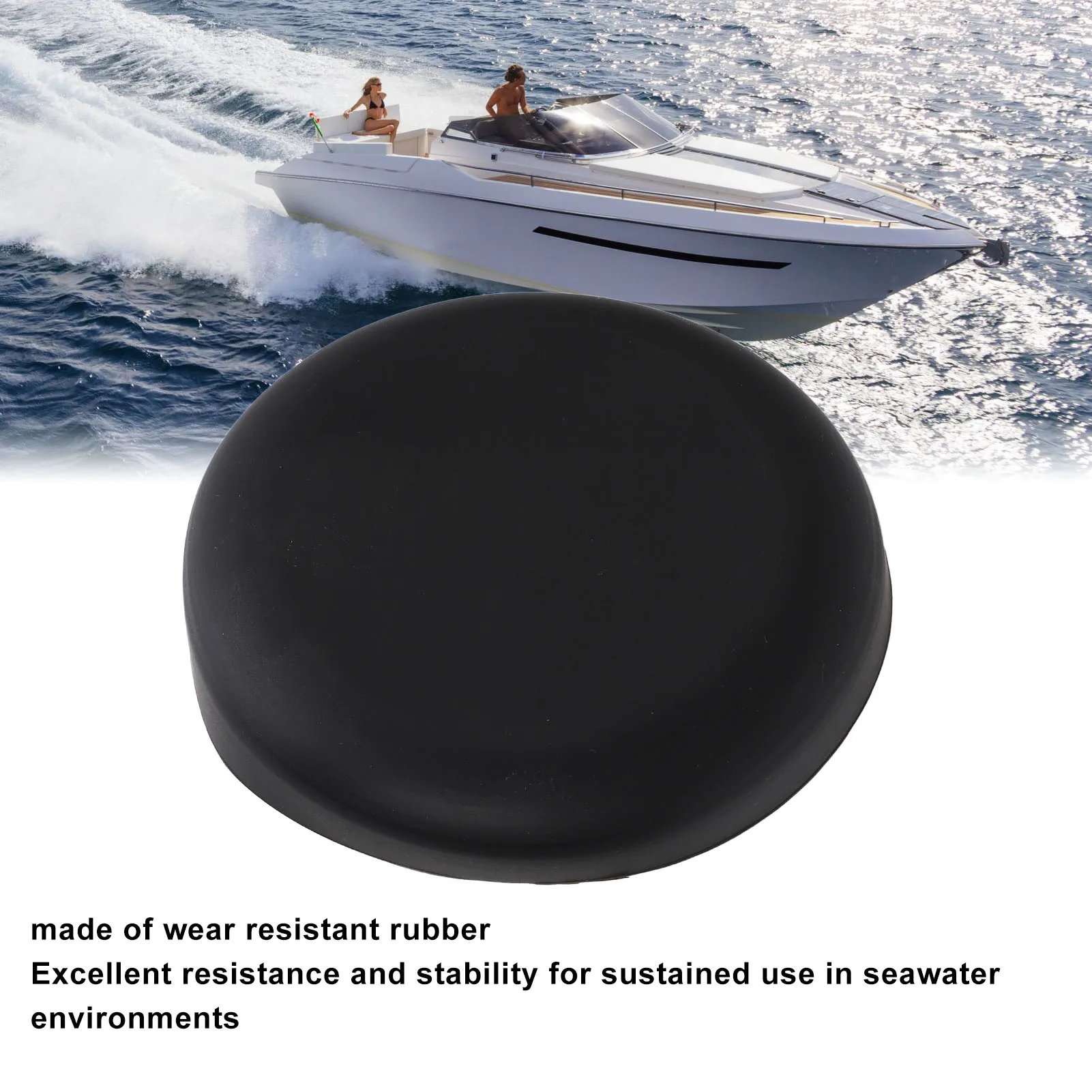 110mm Marine Radio Cover Gauge Cover Rubber Moist MP5 Protective Weather Resistant For Boats