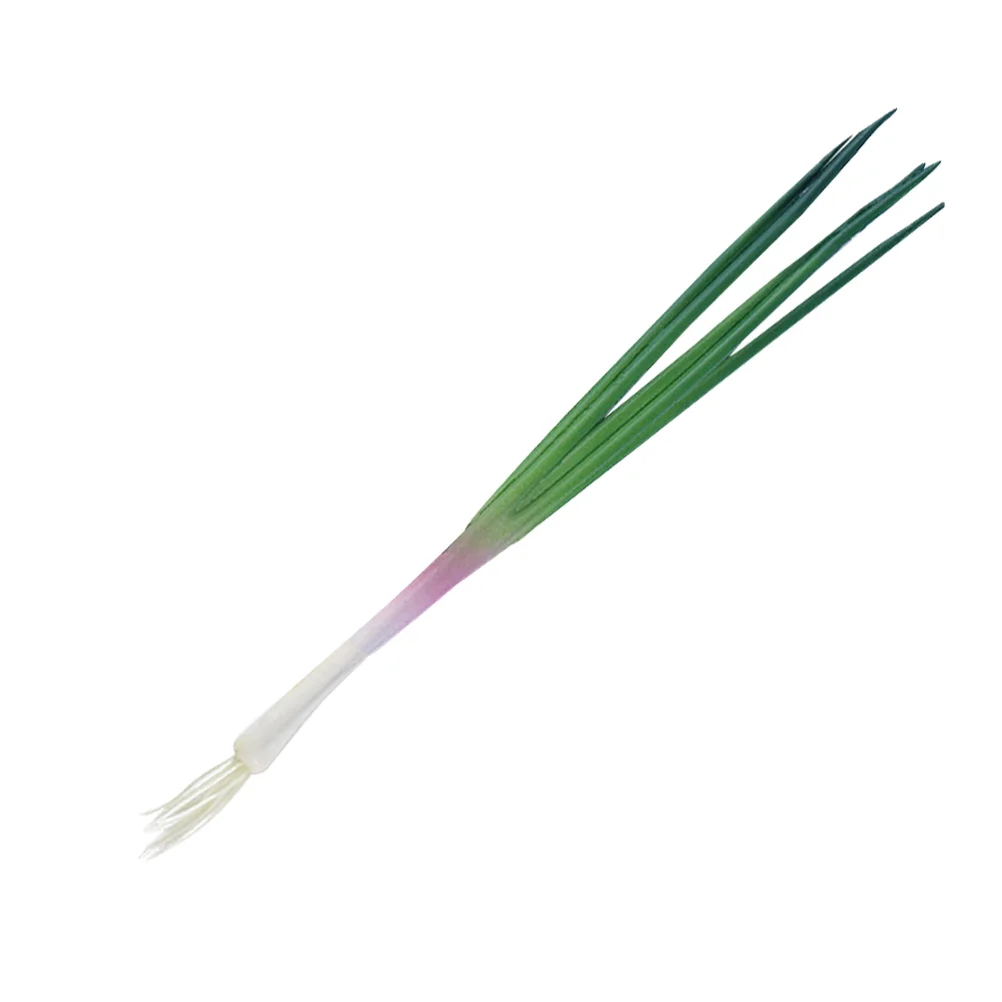 Simulated Onion Model Artificial Vegetable Decorations Realistic Scallions Ornament Models Fake Green Onions