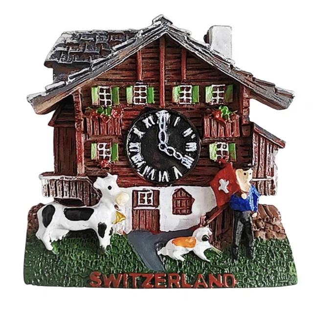 Europe Switzerland 3D Fridge Magnets Tourism Souvenir Refrigerator Magnets Sticker Collection Handicraft Decoration Articles 2