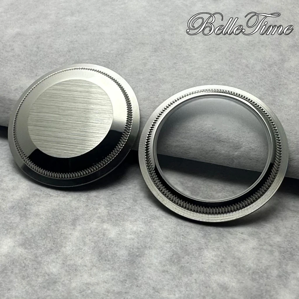 Steel Case Watch Back Cover, 36mm/39mm, Transparent & Opaque Finishes - Watch Modification Accessory