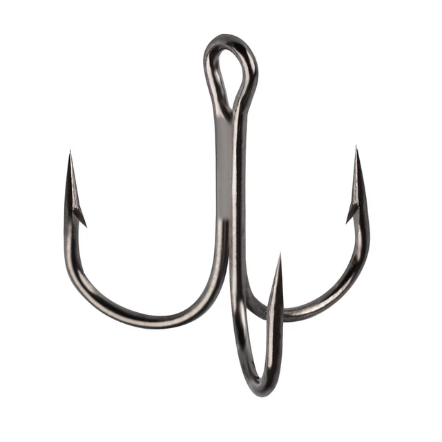 10pcs Fishing Hooks Triple Hook Size 3/0-12# Anchor Hook Barbed
