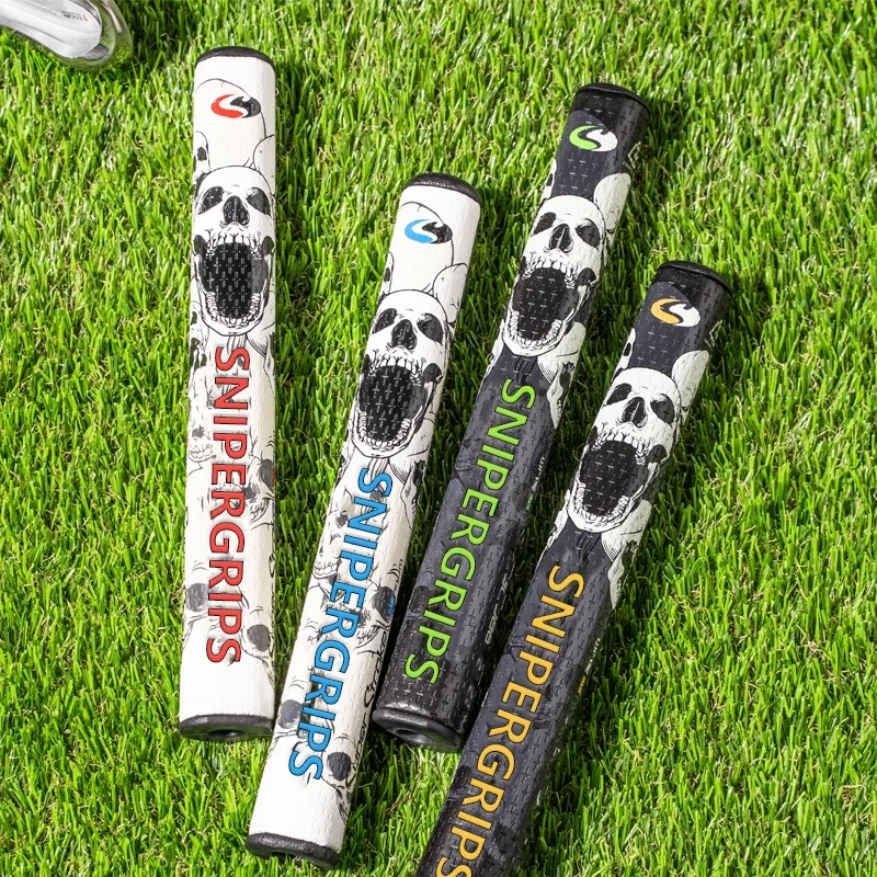 Golf Putter grip，Soft Feel, skull pattern,Soft Feeling,5Colors Optional,NO WEIGHT  ,2.0,3.0,5.0 2