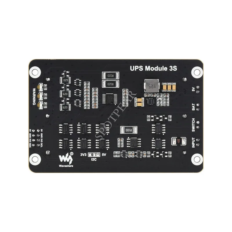 Placa de Expansão Uninterruptible Power Supply Raspberry pi Ups Suporta Carregamento e Descarregamento 3s Serial Output 5v 5a - Imagem 6