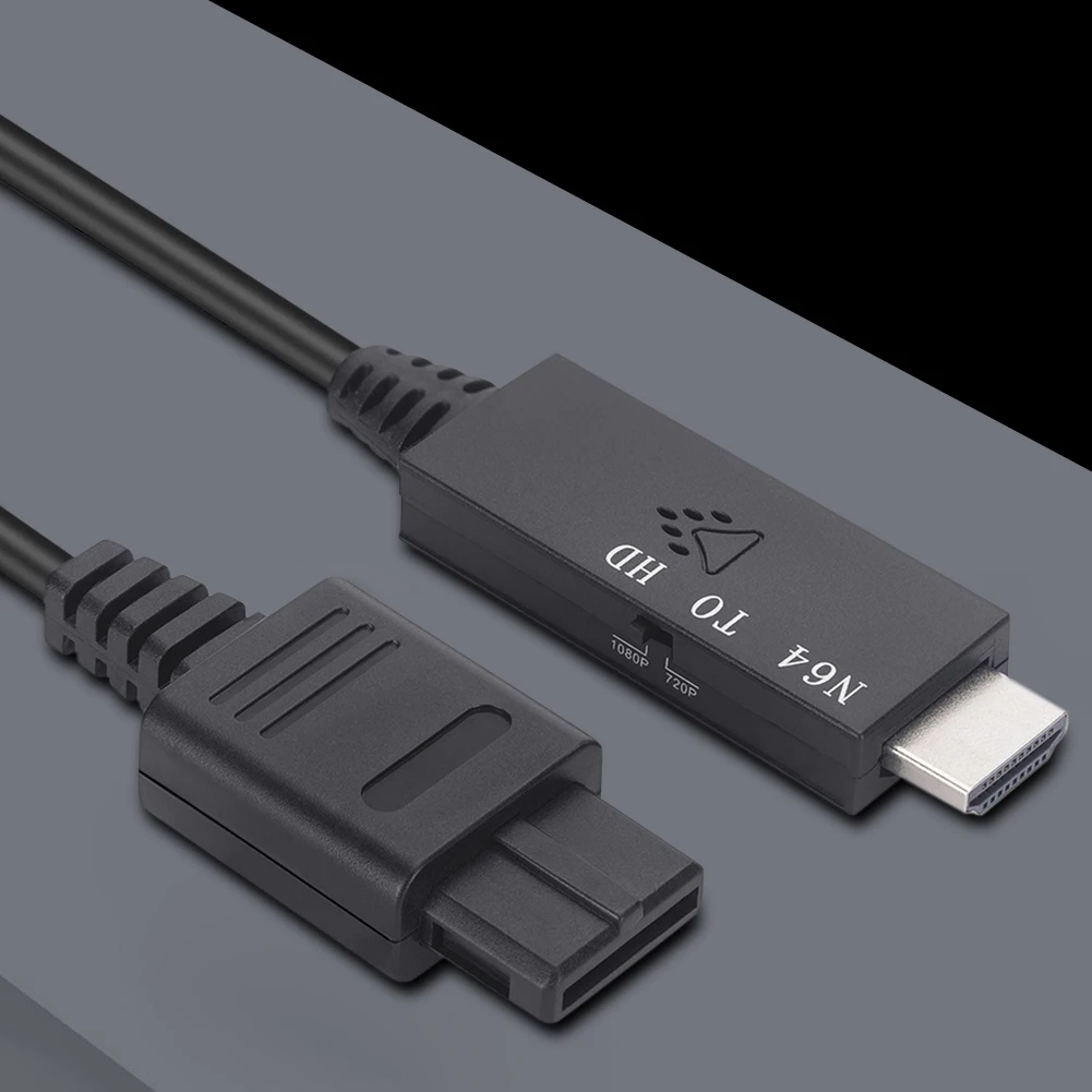 닌텐도 64 HDMI 호환 컨버터 어댑터 케이블, SNES, NGC, SFC용 플러그 앤 플레이 액세서리, 1m HD 케이블 어댑터