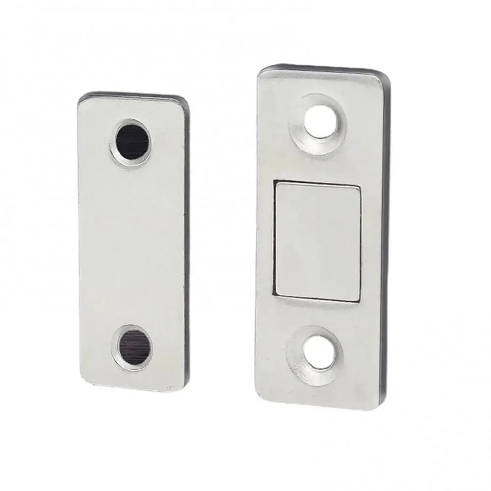 Description Picture 3 of item2pcs/Set Ultra Thin Door Closer Magnetic Door Catch Latch Door Strong Magnet Furniture Cabinet Cupboard Storage Screw / Sticker