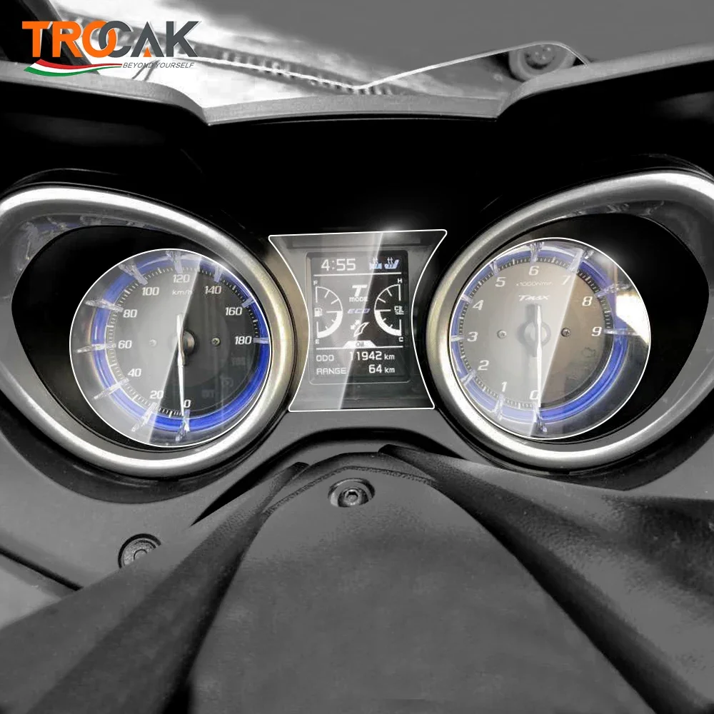 TPU Instrument Speedometer Protection Film for YAMAHA TMAX 530 DX SX TMAX 560 Tech max motorcycle screen protector