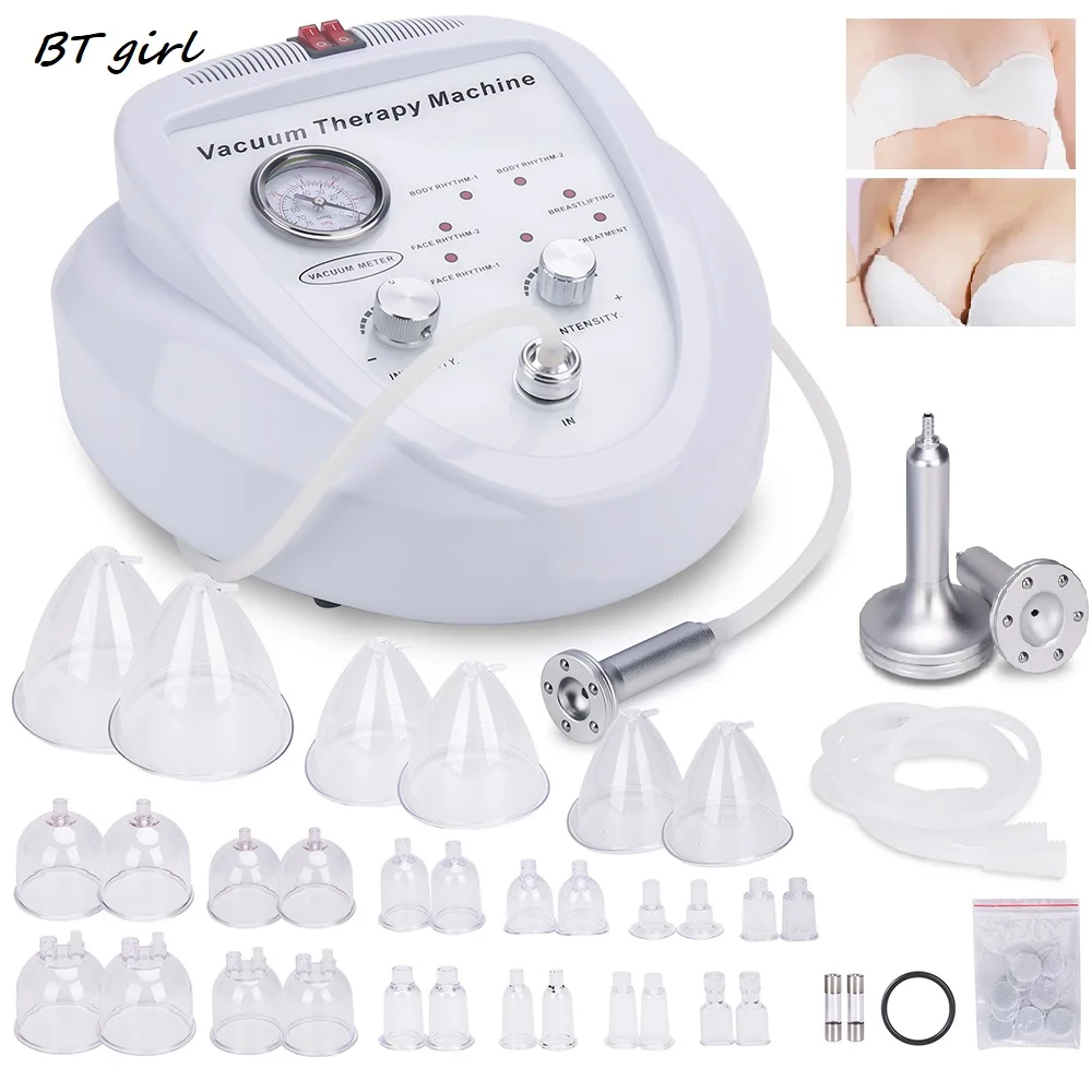 

Breast Enhancers Vacuum Therapy Machine 30 Cups Buttocks Vacuum Lifter Body Shaping Breast Enlargement Butt Lifting Hip Enhancer