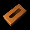 Natural Bamboo Tissue Box Cover Wooden Kitchen Home Car Napkins Holder Dispenser For Office Home Organizer Decoration Tools 5
