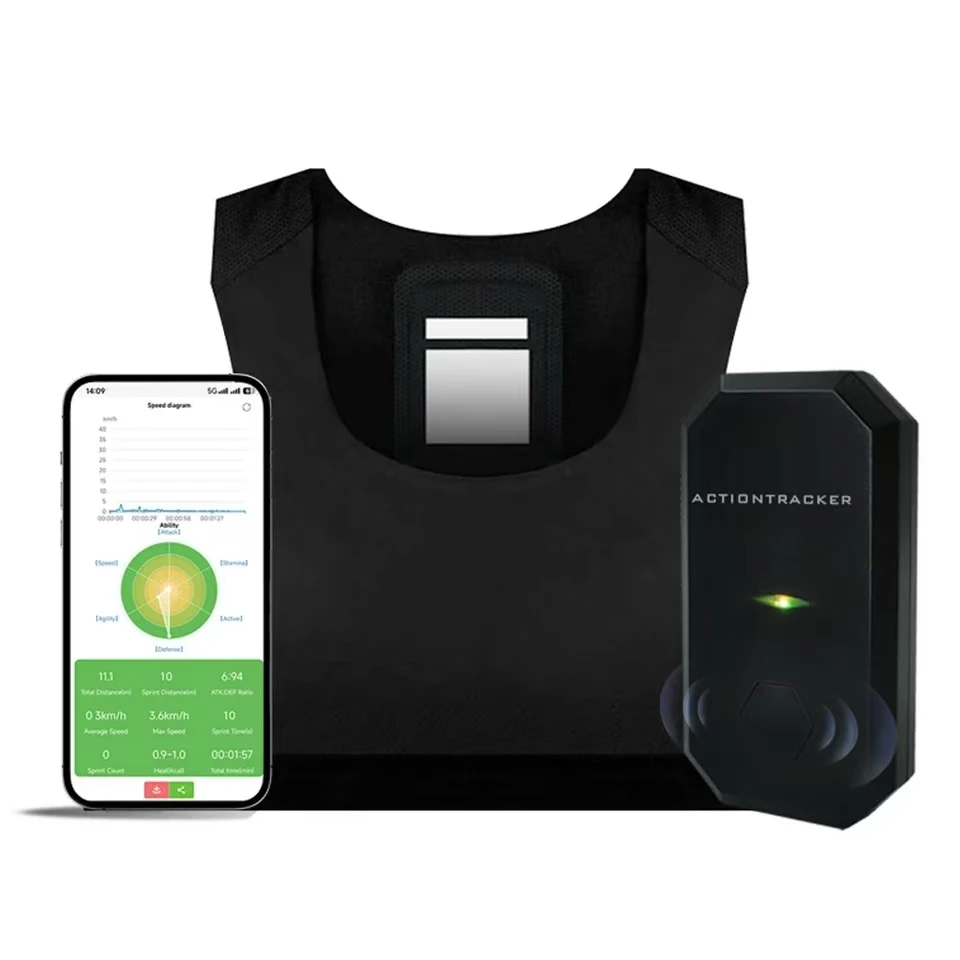 Action Tracer soccer gps tracker football heatmap trajectory