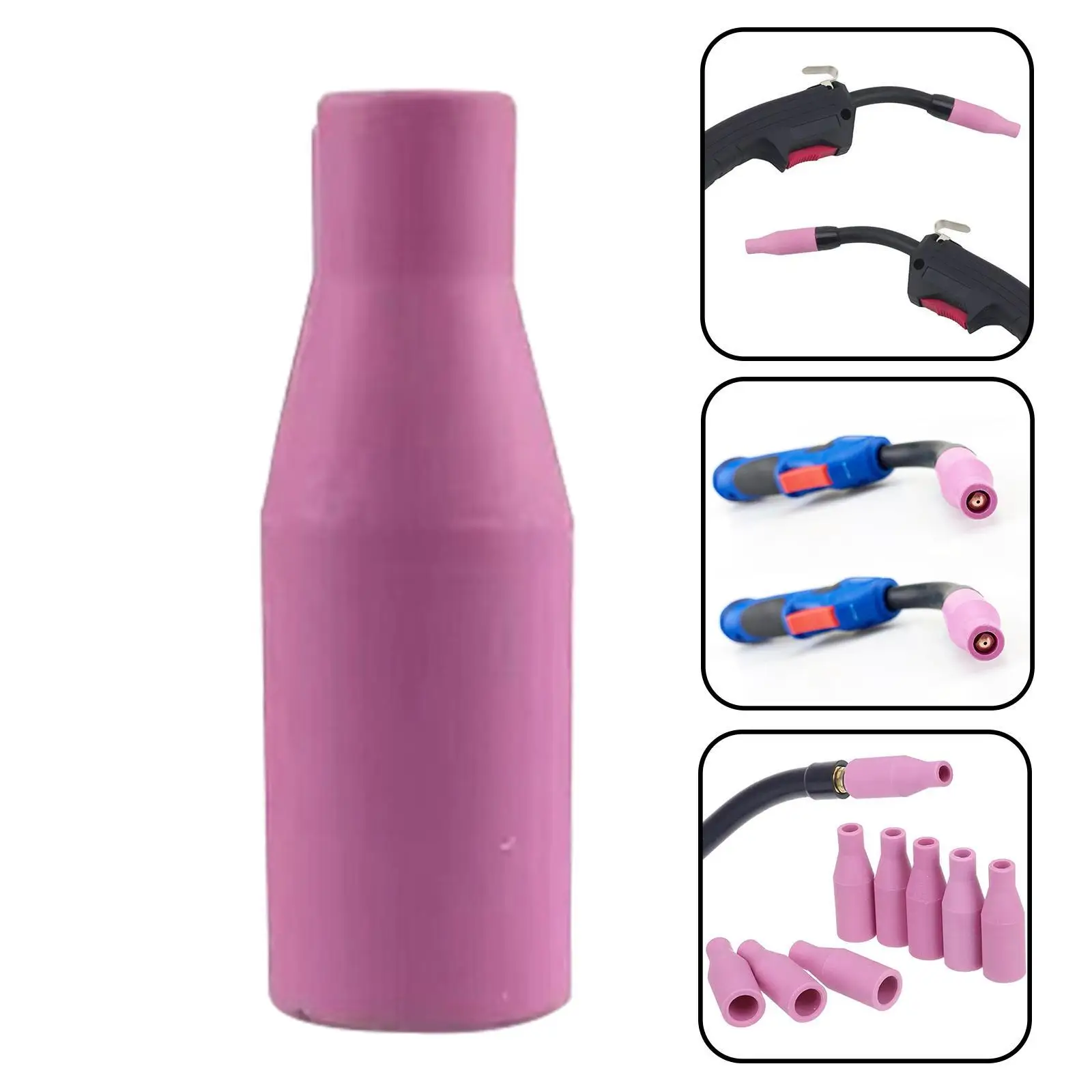 

2/3/5 Welding Torch Nozzle Accessory Wear Resistance Thicken Ceramics for 15AK