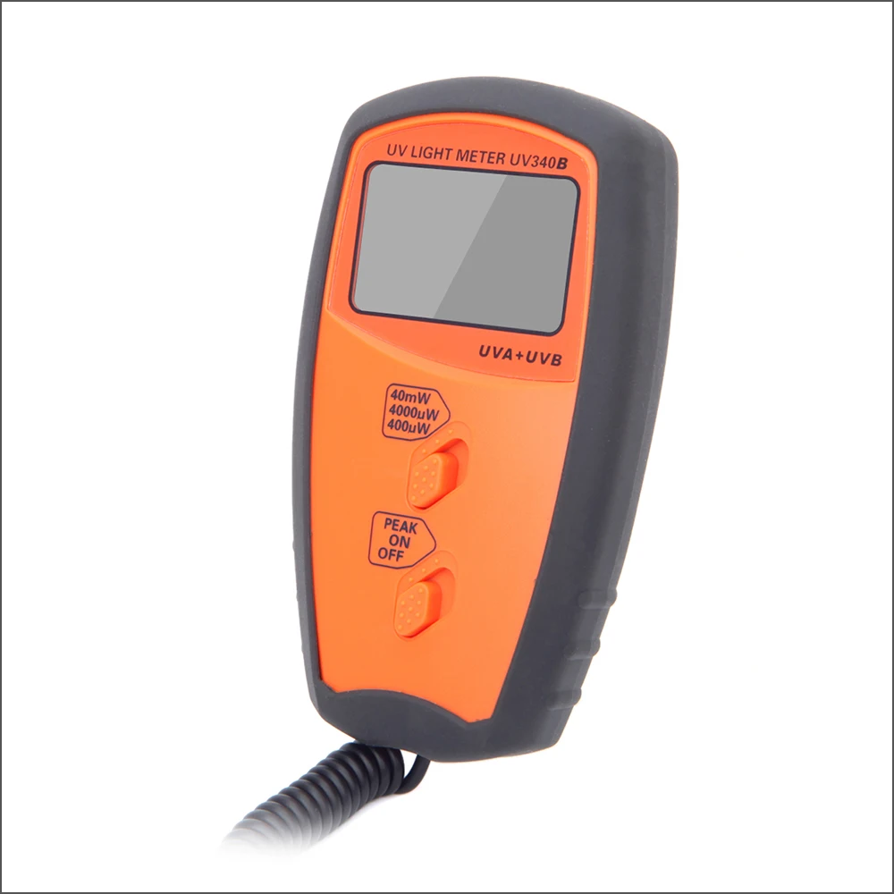 Digital UV Light Meter UVA UVB Intensity Measure Tester Luxmeter Outdoor Light Radiometes Luxmeter