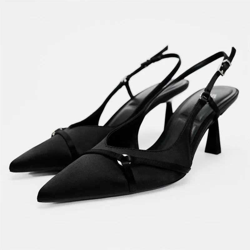 

Женские туфли-лодочки на шпильке, с острым носком, на высоком каблуке