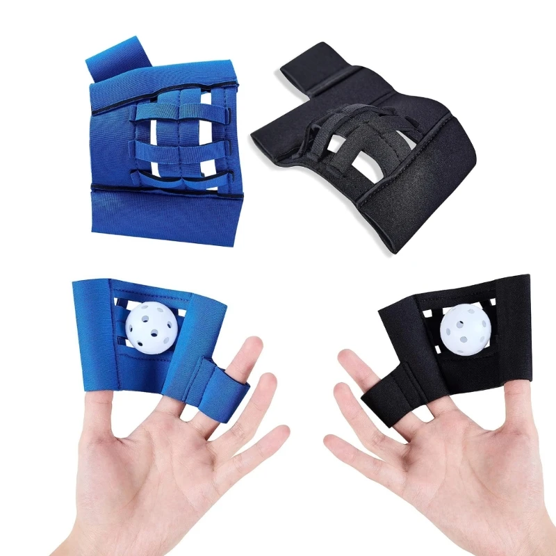 

11UE Mini Two Finger Web Glove Catcher Размер тренировочных мячей для гольфа Легкая перчатка Web