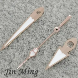 Premium Luminous Watch Hands in Green, Black, and Silver (Rose Gold)
