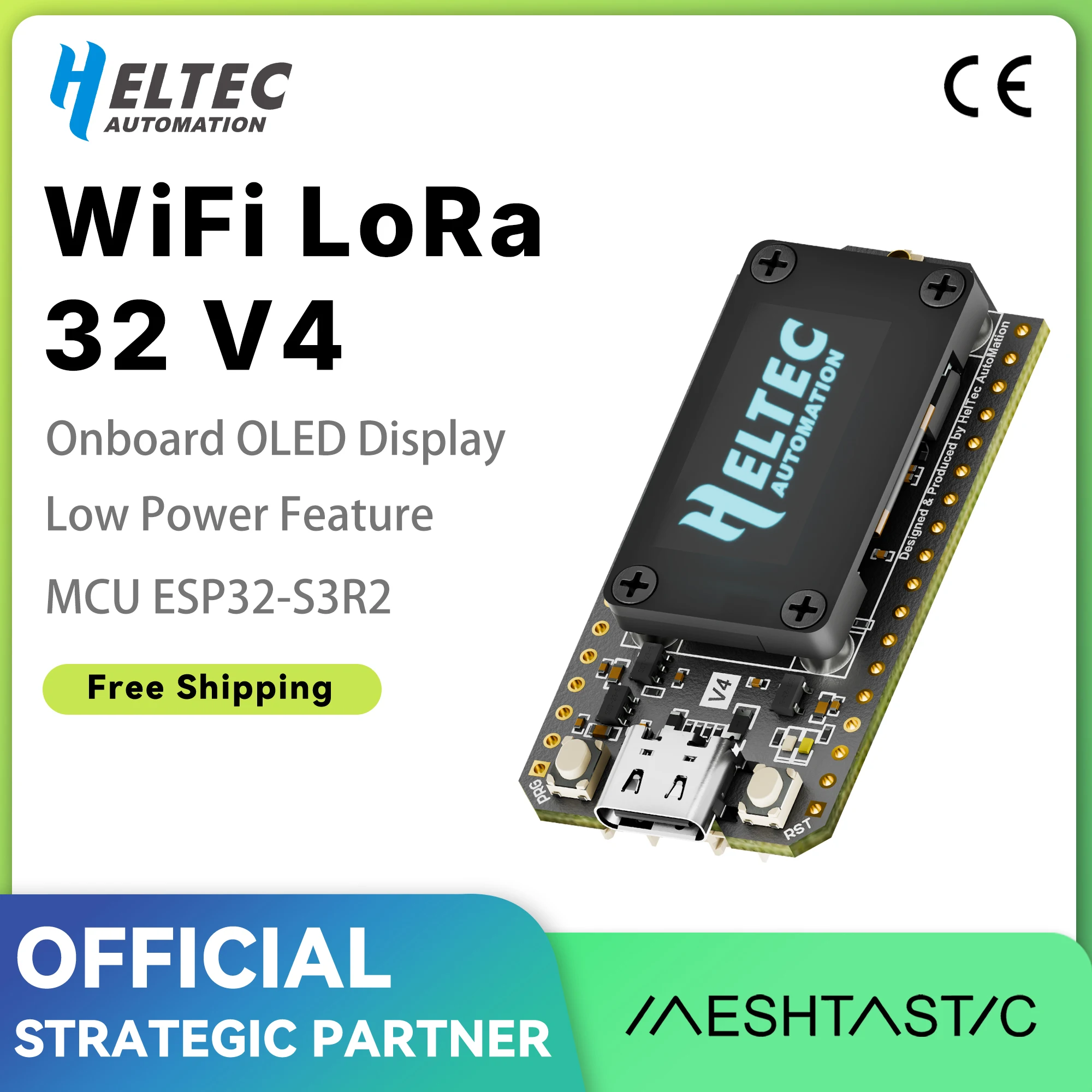 รูปสินค้า บอร์ดพัฒนาเครือข่าย Mesh LoRa GPS ใช้พลังงานแสงอาทิตย์
